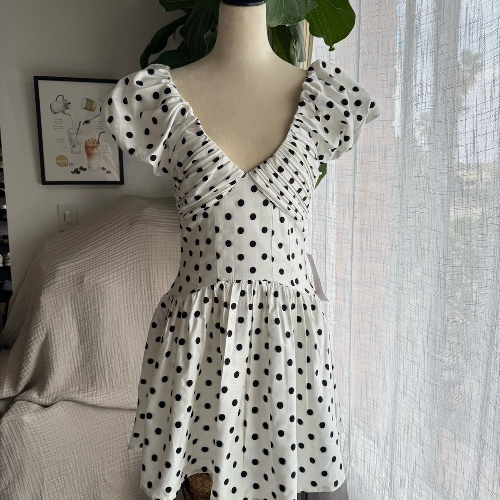 Sister Jane DREAM Raven Spot Mini Dress sz M